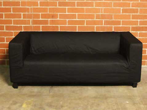 Product: Kinley Sofa Black 1
