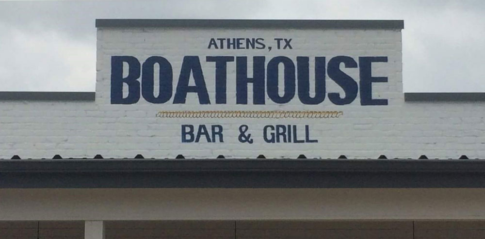 Boathouse Sign