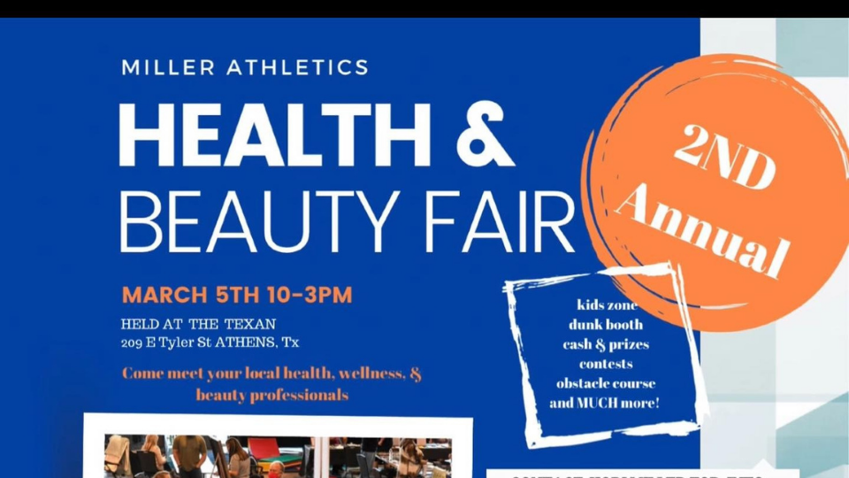 Miller Athletics Annual Health and Beauty Fair