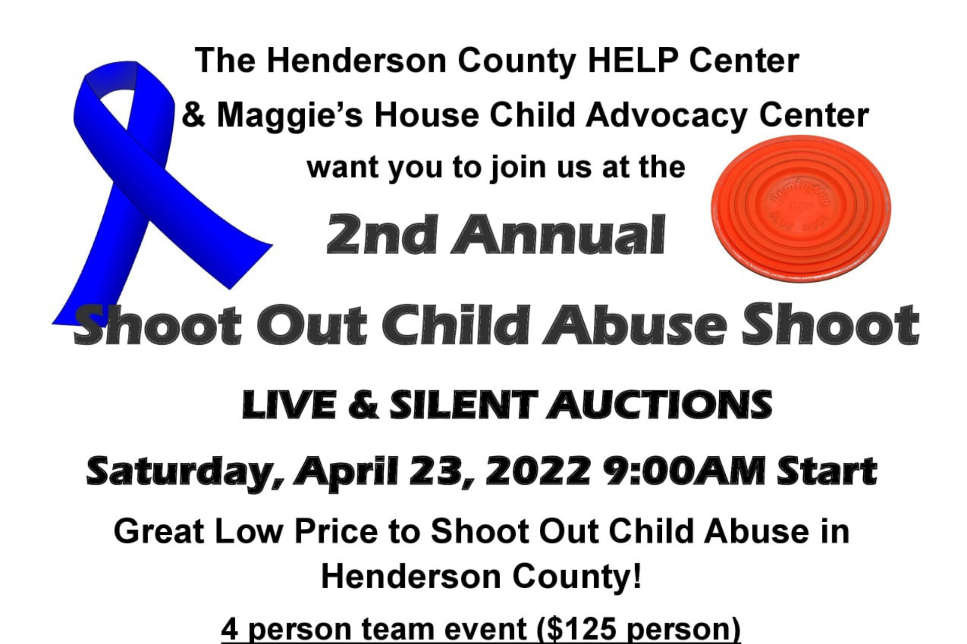 2nd Annual Shoot Out Child Abuse Shotgun Shoot
