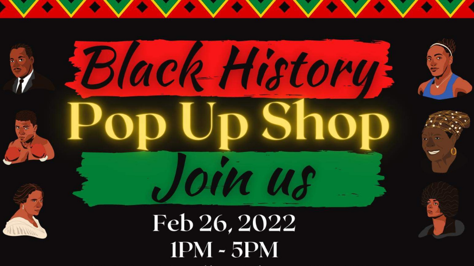 Black History Pop Up Shop