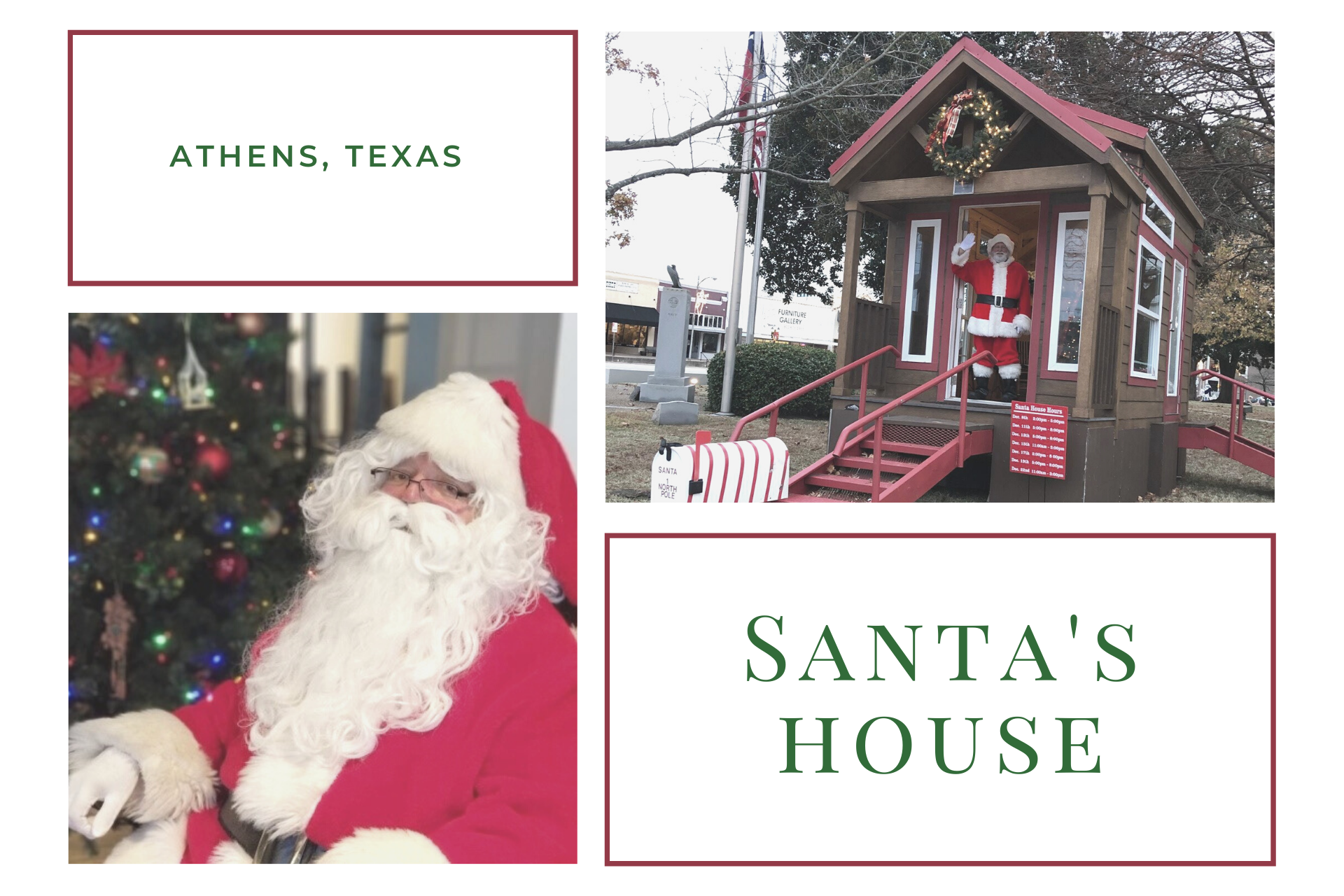 Santa's House is Open