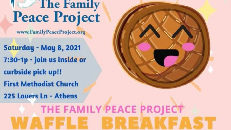 The Family Peace Project Waffle Breakfast