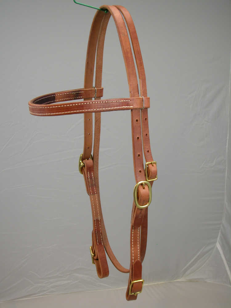Browband Headstall w/ Bridle Buckles