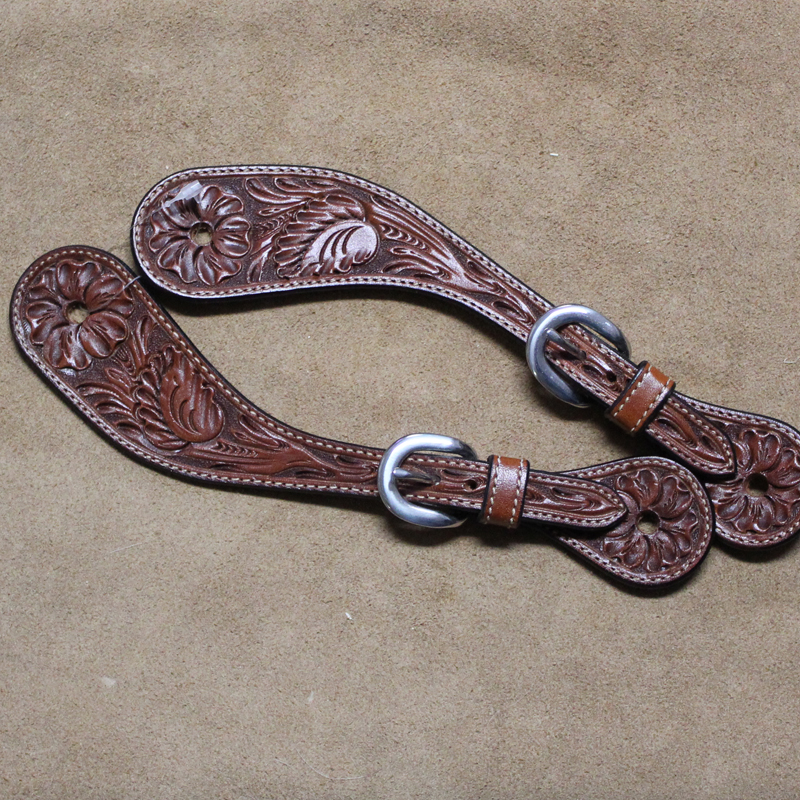 Spur Straps Tooled