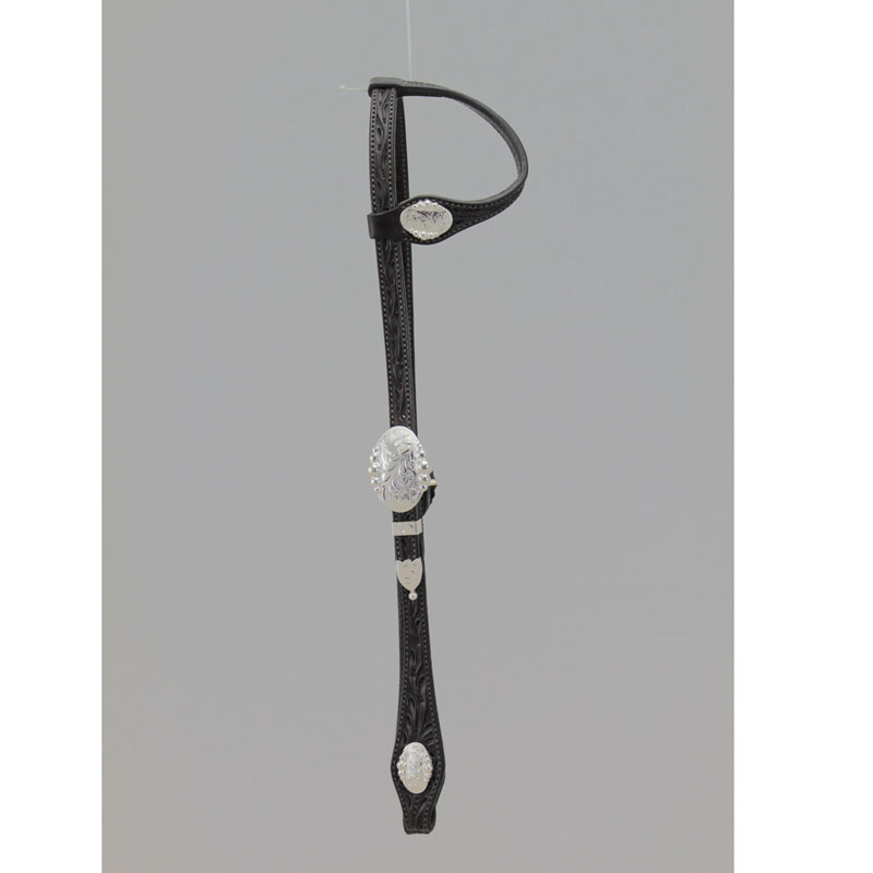 Oval Concho Buckle Bridle