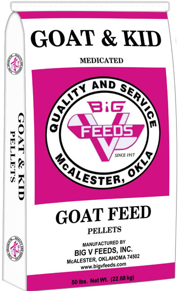 Big V Goat & Kid Feed (Medicated)