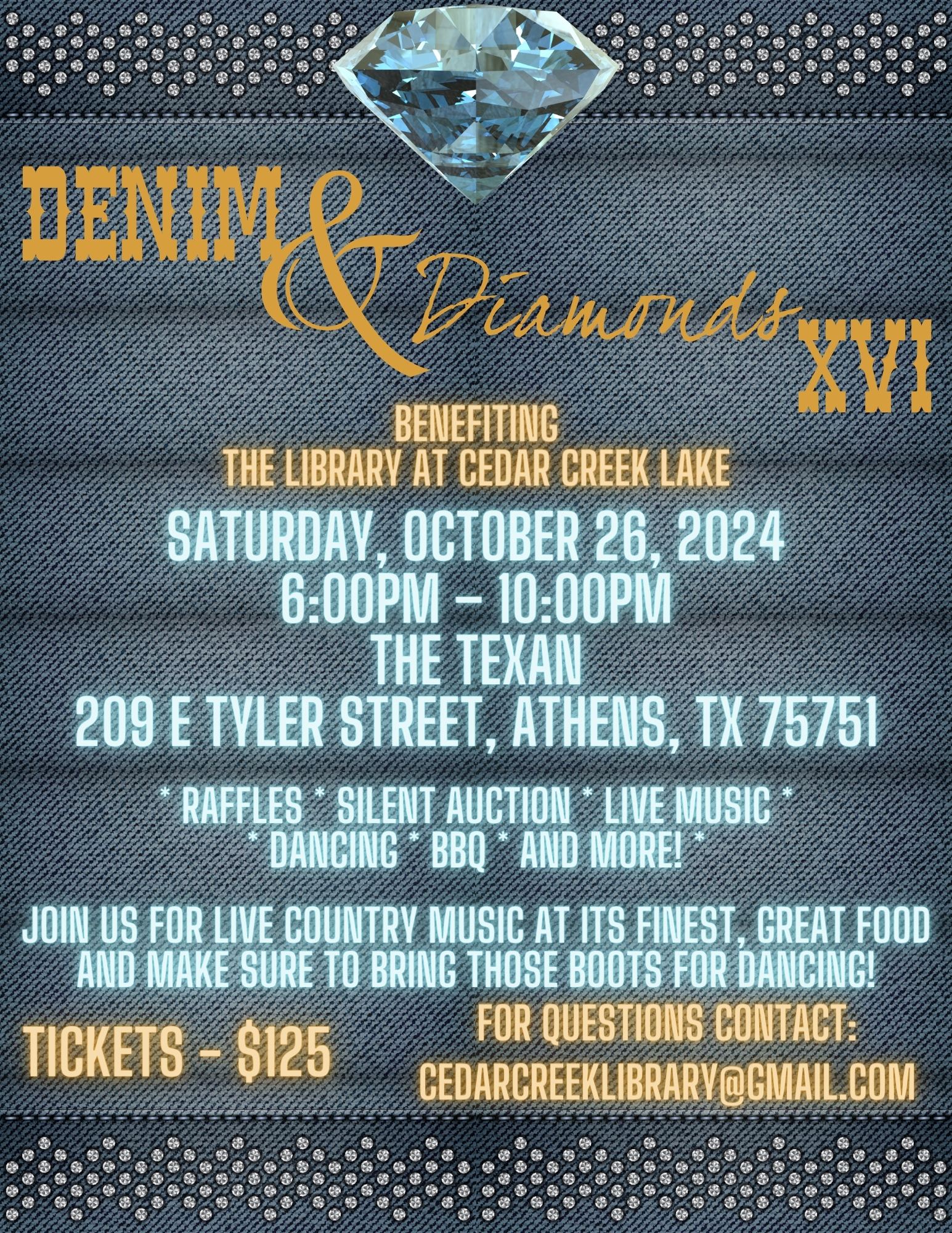 Denim & Diamonds XVI Poster