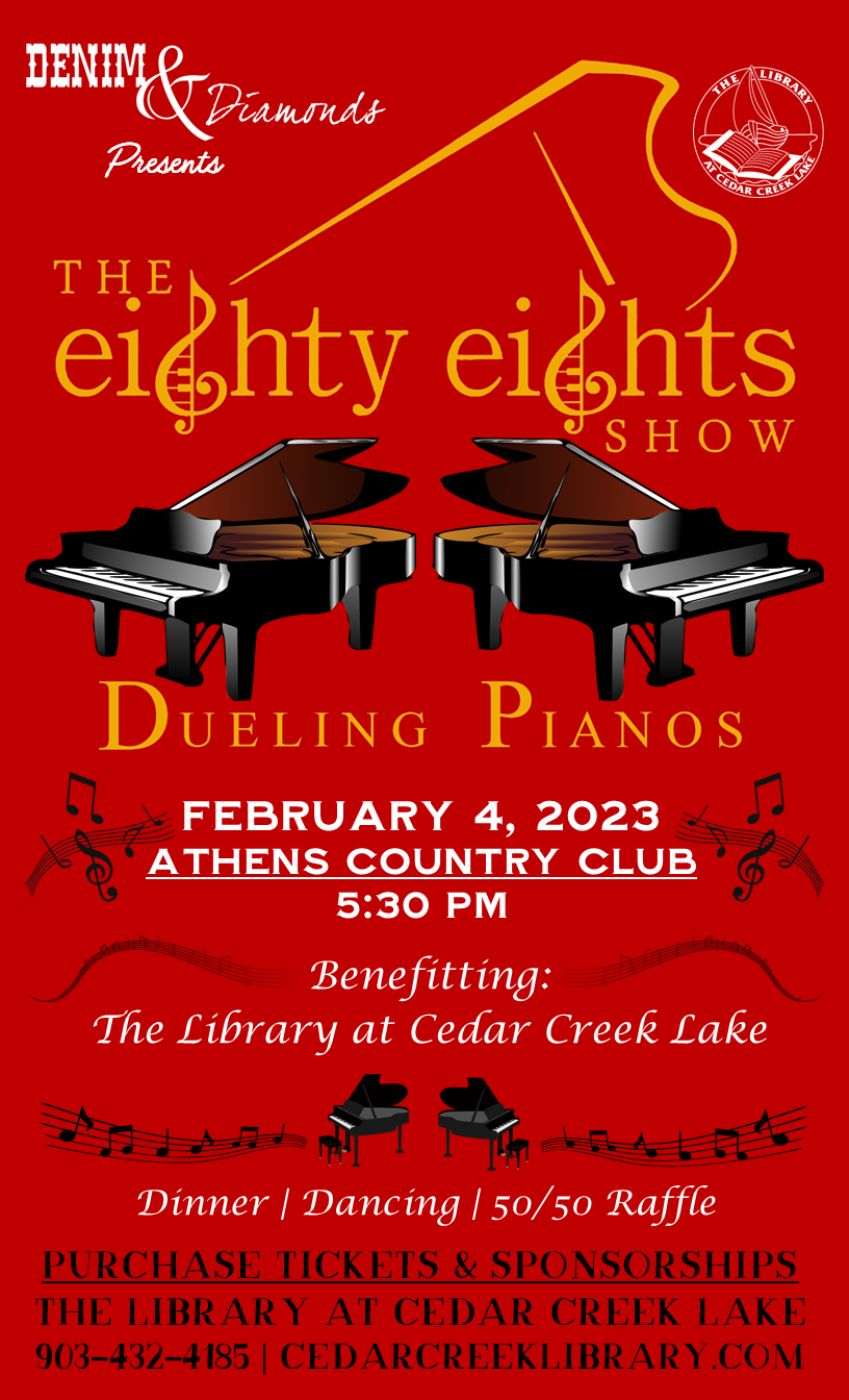 The Eighty Eights Show Dueling Pianos Poster