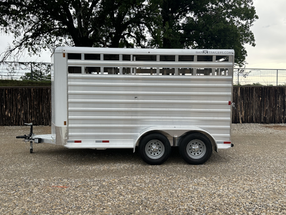 2025 Bar-M 14' Livestock Bumper Pull