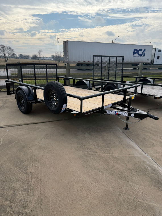 2025 Texas Bragg 12' Utility Trailer