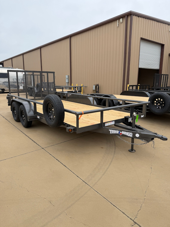 2025 Texas Bragg 16' Utility Trailer