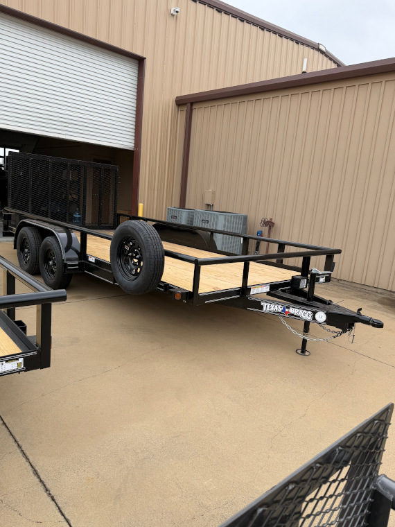 2025 Texas Bragg 16' Utility Trailer