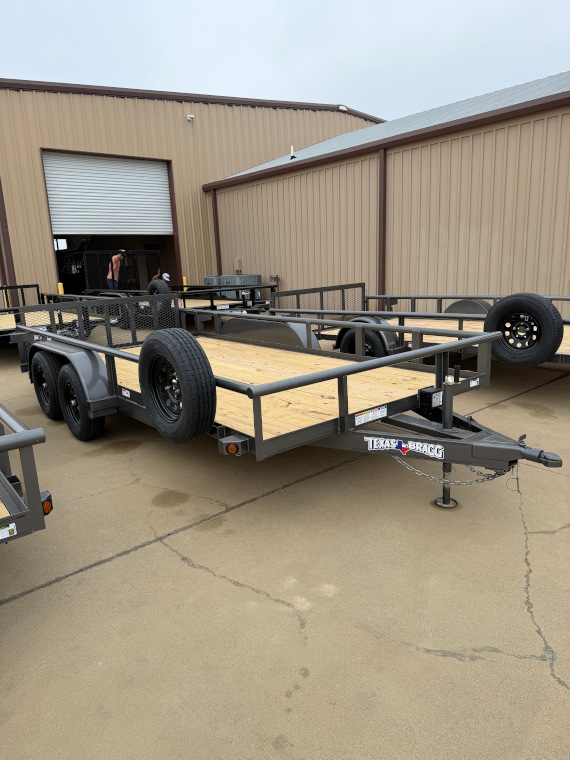 2025 Texas Bragg 16' Utility Trailer