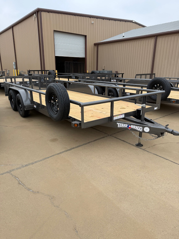 2025 Texas Bragg 18' Utility Trailer