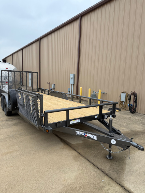 2025 Tx Bragg 20' Utility Trailer