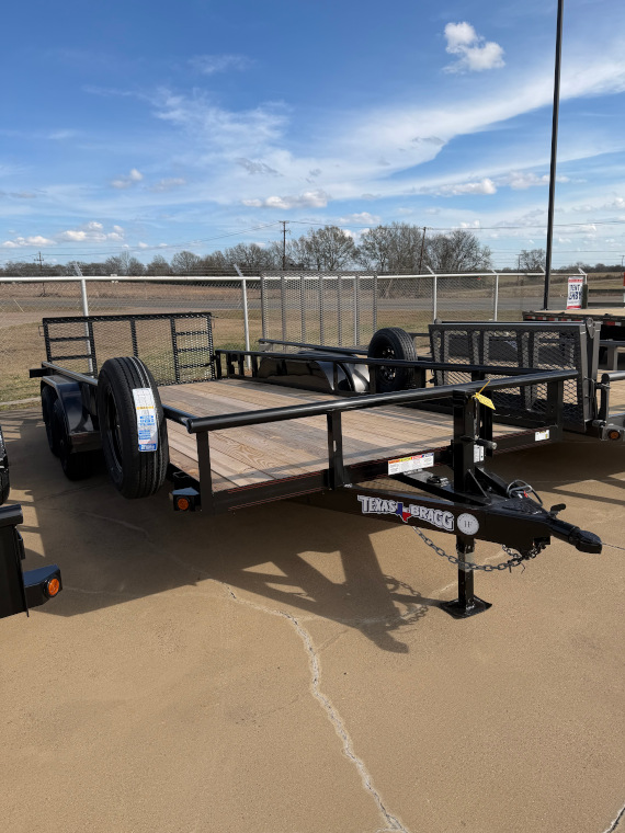 2025 Texas Bragg 18' Utility Trailer