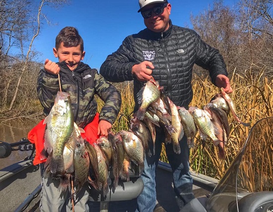 Cedar Creek Lake Sand Bass Run