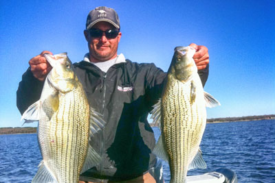 October Fishing on Cedar Creek Lake Texas with DallasFishingCharters.com & BigCrappie.com