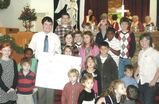Fellowshipping with the Children