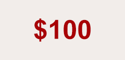$100.00