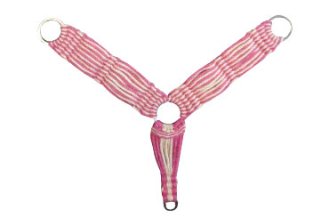 Breast Collar - Woven Pinstripe