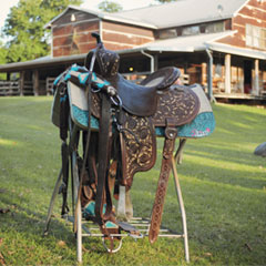 The Y-Cinch - Woven Straight - Natural  5 Star Equine, manufacturer of the  world's finest, all-natural saddle pads and mohair cinches