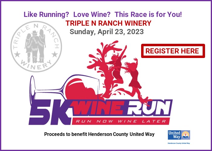 Like Running?  Love Wine?  This race is for you!  Triple N Ranch Winery Wine Run 5K  