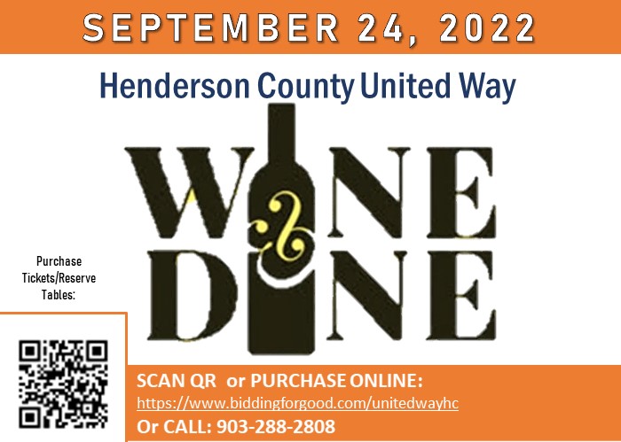Henderson County United Way Presents Wine & Dine 2022