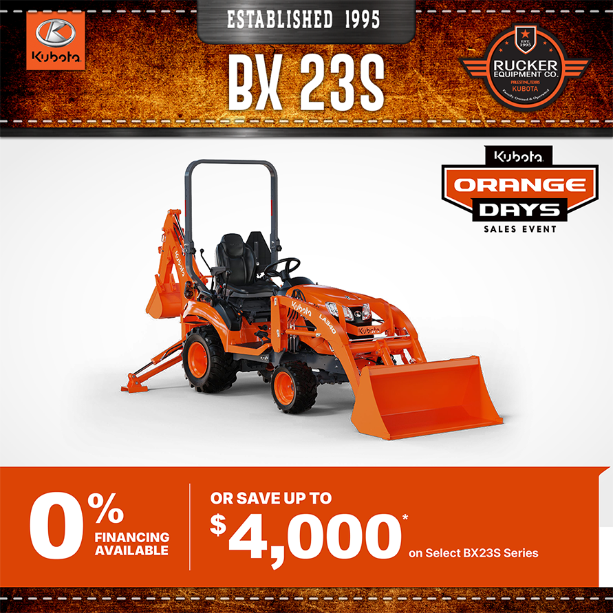 KUBOTA BX23S JUNE SPECIAL