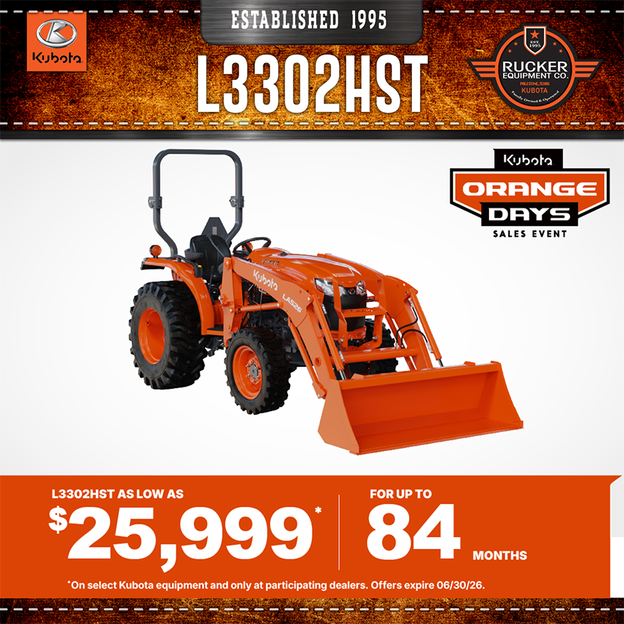KUBOTA L3302HST JUNE SPECIAL