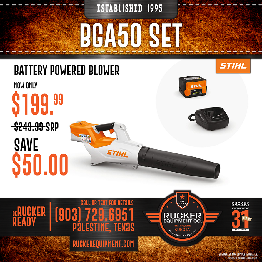 Stihl BGA50 Battery Powered Blower Set