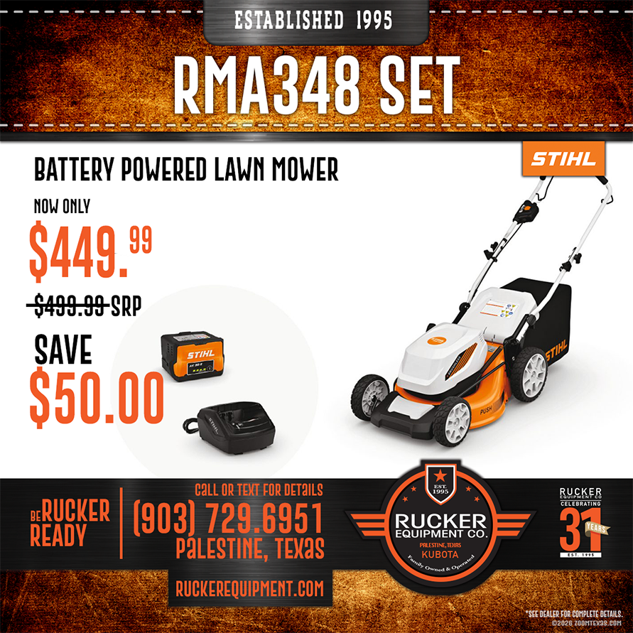 Stihl RMA 348 Battery Powered Lawn Mower