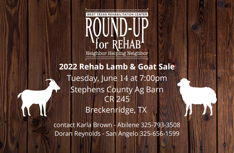 32nd Annual Round-Up for Rehab Lamb & Goat Sale (2022)